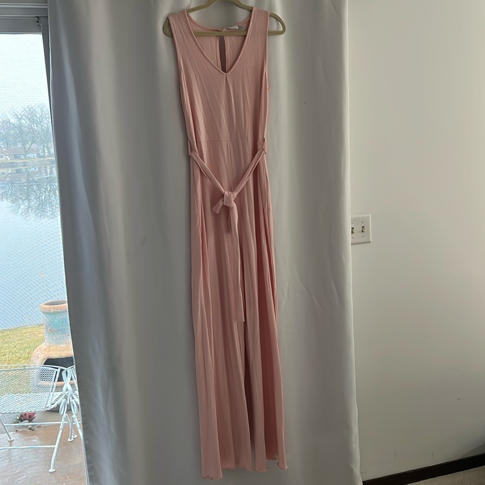 ASOS light pink lounge jumpsuit